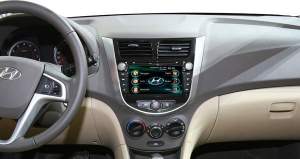 Штатная магнитола Road Rover для Hyundai Accent 2011 Штатная магнитола Road Rover для Hyundai Accent 2011