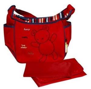 Сумка для мамы Carters Taddy Bag, красная. Сумка для мамы Carters Taddy Bag, красная.