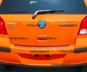 Накладка на задний бампер Geely MK2 Cross Накладка на задний бампер Geely MK2 Cross