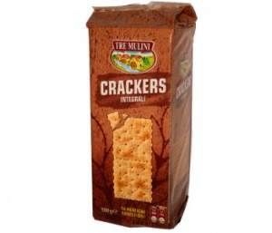 Креккер Tre Mulini CRACKERS INTEGRALI 500гр. Креккер Tre Mulini CRACKERS INTEGRALI 500гр.