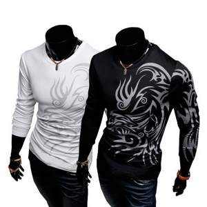 Мужская модная футболка