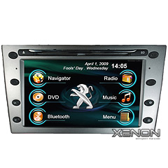 Штатная магнитола с GPS для Peugeot 408 RoadRover Штатная магнитола с GPS для Peugeot 408 RoadRover