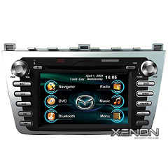Штатная магнитола с GPS для Mazda 6 RoadRover Штатная магнитола с GPS для Mazda 6 RoadRover