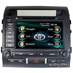 Штатная магнитола с GPS для Toyota Land Cruiser 200 RoadRover Штатная магнитола с GPS для Toyota Land Cruiser 200 RoadRover