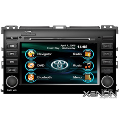 Штатная магнитола с Интернет, GPS для Toyota Prado 120 Штатная магнитола с Интернет, GPS для Toyota Prado 120