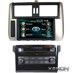 Штатная магнитола с Интернет, GPS для Toyota Prado 2010 Штатная магнитола с Интернет, GPS для Toyota Prado 2010
