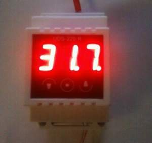 Терморегулятор, UDS-220.R D, -55 до +125 С, выносной датчик точность 0,1 С термореле на DiN Терморегулятор, UDS-220.R D, -55 до +125 С, выносной датчик точность 0,1 С термореле на DiN