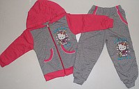 Код: 62230-Костюм для девочек 4,5,6,7 лет 100 % котон Код: 62230-Костюм для девочек 4,5,6,7 лет 100 % котон