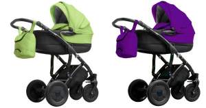 Универсальная коляска 2 в 1 Kinder Rich Black Blaze Универсальная коляска 2 в 1 Kinder Rich Black Blaze
