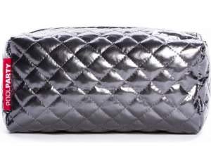 Косметичка POOLPARTY cosmetic-dark-silver Косметичка POOLPARTY cosmetic-dark-silver