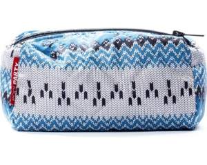 Косметичка POOLPARTY cosmetic-snowflakes-blue Косметичка POOLPARTY cosmetic-snowflakes-blue