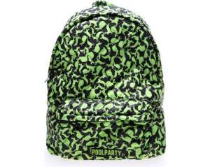 Рюкзак POOLPARTY pool-backpack-green-rabbits Рюкзак POOLPARTY pool-backpack-green-rabbits