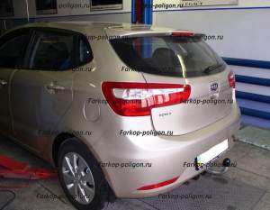Фаркоп KIA Rio (хэтчбек) 2012 г. Фаркоп KIA Rio (хэтчбек) 2012 г.