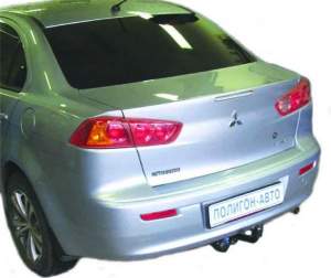 Фаркоп MITSUBISHI Lancer X SportBack 2008 г. Фаркоп MITSUBISHI Lancer X SportBack 2008 г.