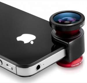 Объектив 2-в-1 fisheye180, макро