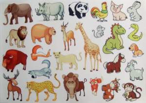 Фетр с принтом 