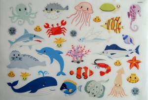 Фетр с принтом 