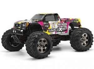 Модель автомобиля на радиоуправлении HPI Savage X 4.6 Nitro 4WD 2.4GHz Модель автомобиля на радиоуправлении HPI Savage X 4.6 Nitro 4WD 2.4GHz