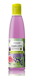 Nature Secrets Shower Gel with Relaxing Lavender & Fig Nature Secrets Shower Gel with Relaxing Lavender & Fig