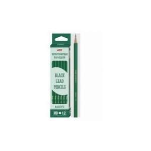 Карандаш чернографитный HATBER VELVET, заточенный