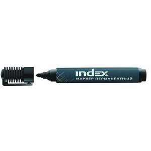 Маркер перманентный Index красный РФ