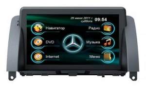 Штатная магнитола Road Rover для Mercedes C180/C200 Штатная магнитола Road Rover для Mercedes C180/C200