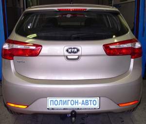 Фаркоп KIA Rio c 2012г (Категории Fx и G) Фаркоп KIA Rio c 2012г (Категории Fx и G)