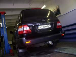 Фаркоп Toyota Land Cruiser 100 (под штатный крапеж)