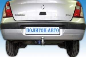 фаркоп Renault Clio седан с 2002г(категория Fx) фаркоп Renault Clio седан с 2002г(категория Fx)