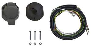 Комплект электрики e-1.9 универсальный (розетка 7-pin + электропроводка 1,9 метра)