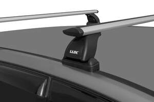 Багажник «LUX» с дугами 1,2м аэро-трэвэл (82мм)Mercedes-Benz B-classe W246 (2011-2018) со штатными местами