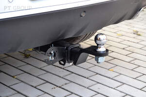 Фаркоп Ford Kuga 2012-2019 съемное крепление шара под американский квадрат Фаркоп Ford Kuga 2012-2019 съемное крепление шара под американский квадрат