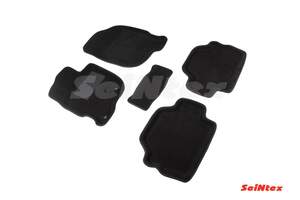 Коврики в салон текстильные SeiNtex 3D MITSUBISHI PAJERO SPORT II (2008-2015) черные Коврики в салон текстильные SeiNtex 3D MITSUBISHI PAJERO SPORT II (2008-2015) черные