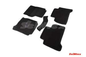 Коврики в салон текстильные SeiNtex 3D VOLKSWAGEN AMAROK (2009-н.в) черные Коврики в салон текстильные SeiNtex 3D VOLKSWAGEN AMAROK (2009-н.в) черные