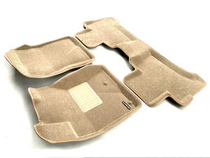 Коврики в салон текстильные Euromat 3D Business TOYOTA Land Cruiser Prado 120 (2003-2010), бежевые (5 шт.) Коврики в салон текстильные Euromat 3D Business TOYOTA Land Cruiser Prado 120 (2003-2010), бежевые (5 шт.)