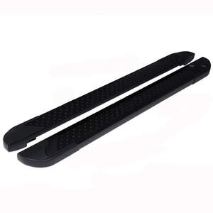 Пороги-подножки ALMOND BLACK для FORD RANGER III 2013-2015 (алюминий+пластик) от ERKUL Пороги-подножки ALMOND BLACK для FORD RANGER III 2013-2015 (алюминий+пластик) от ERKUL