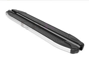 Пороги-подножки MEVSIM V2 BLACK для FORD RANGER II 2006-2012 (алюминий+пластик) от ERKUL Пороги-подножки MEVSIM V2 BLACK для FORD RANGER II 2006-2012 (алюминий+пластик) от ERKUL