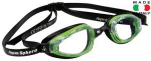 Очки для плавания Michael Phelps K180+ GN/BLK L/CL (173090)