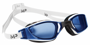 Окуляри для плавання Michael Phelps Xceed WH/BLK L/BL (139050)