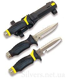 Нож Underwater Kinetics Blue Tang, лезвие-отвертка (желтый)