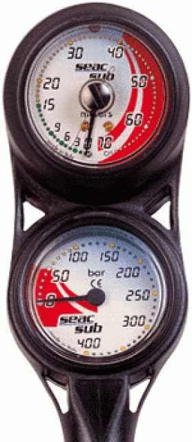 Манометр Mares + глубинометр.