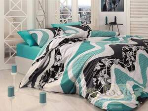 Постільна білизна First Choice Wave Turquaz