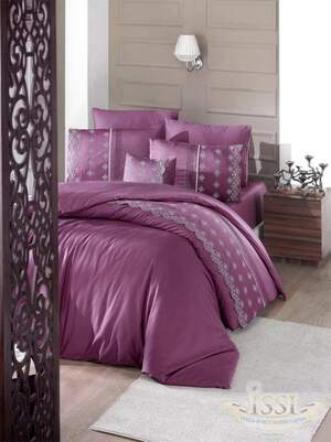 Однотонна постільна білизна First Choice Stella Visne