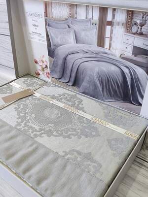 Покривало на ліжко Gardine's Miray Сірий