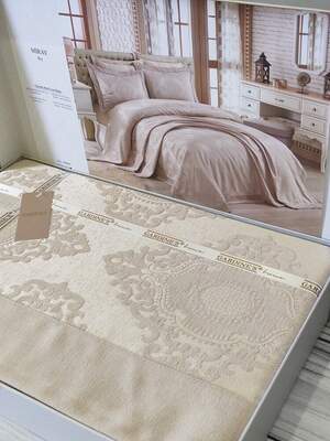 Покривало на ліжко Gardine's Miray Бежевий