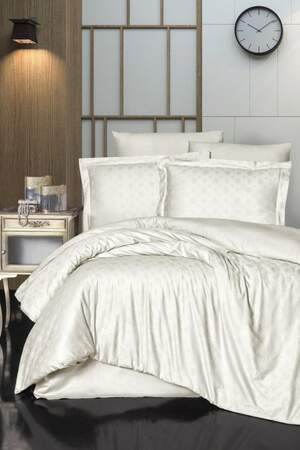 Постільна білизна із сатину First Choice Belda Cream