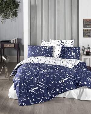 Підліткова постільна білизна First Choice Major Navy Blue