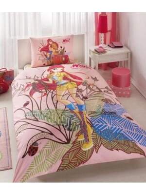 Дитяча постільна білизна Tac Winx bloom nature love