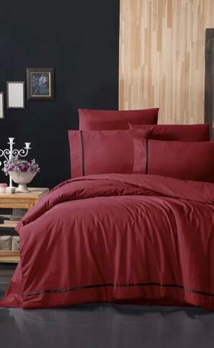 Червона постільна білизна First Choice Alisa Red