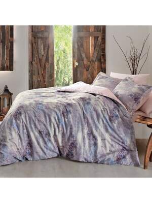 Постільна білизна Сатин TIVOLYO HOME Vivien євро розмір